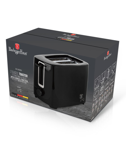Тостер Berlinger Haus Matte Black Collection (BH-9456)